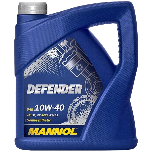 Моторное масло Mannol DEFENDER 10W-40, 4л (Mannol: MN7507-4)